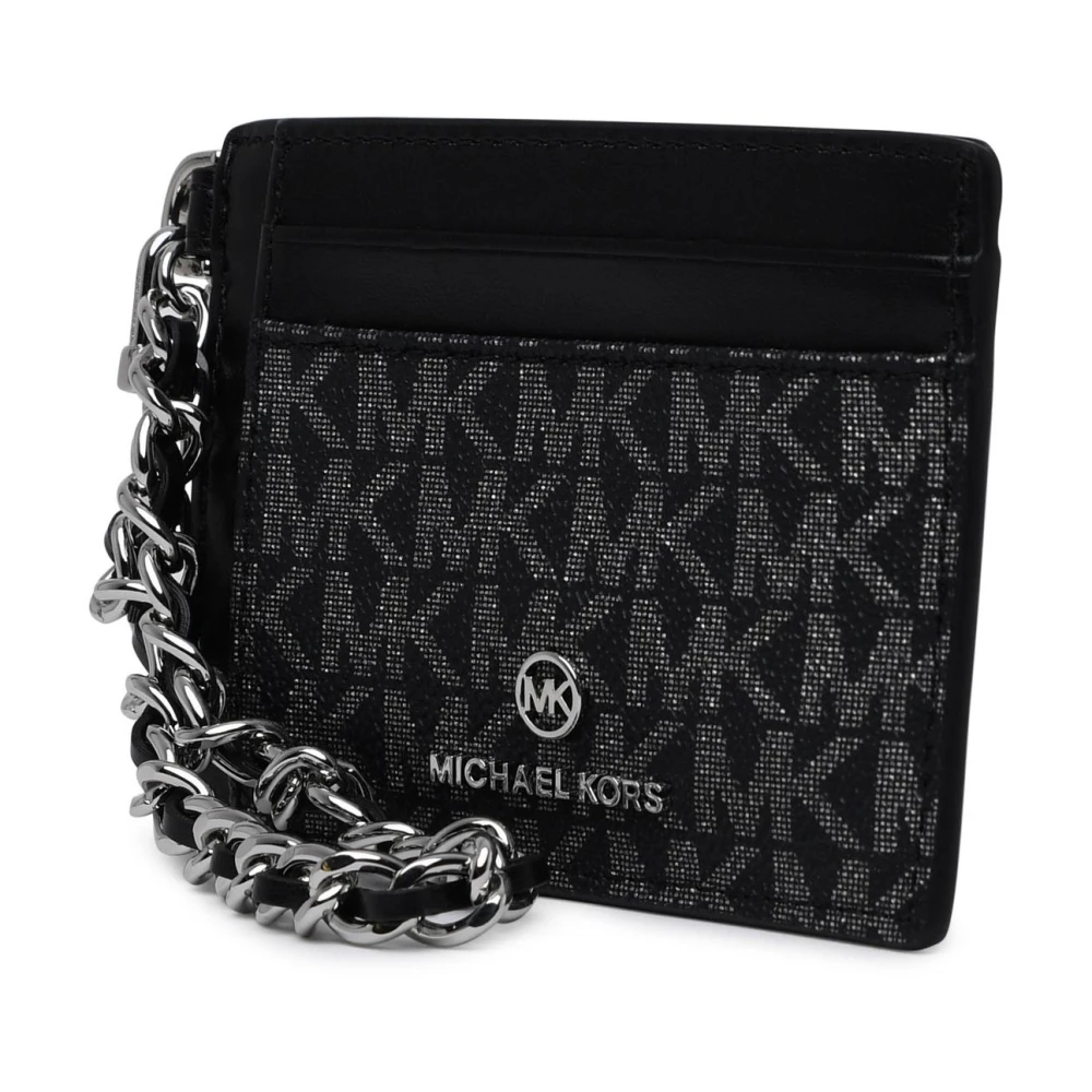Michael Kors Canvas Blend Kaarthouder Black Dames
