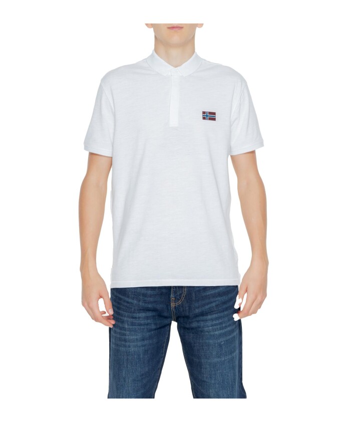 polo-en-coton-blanc