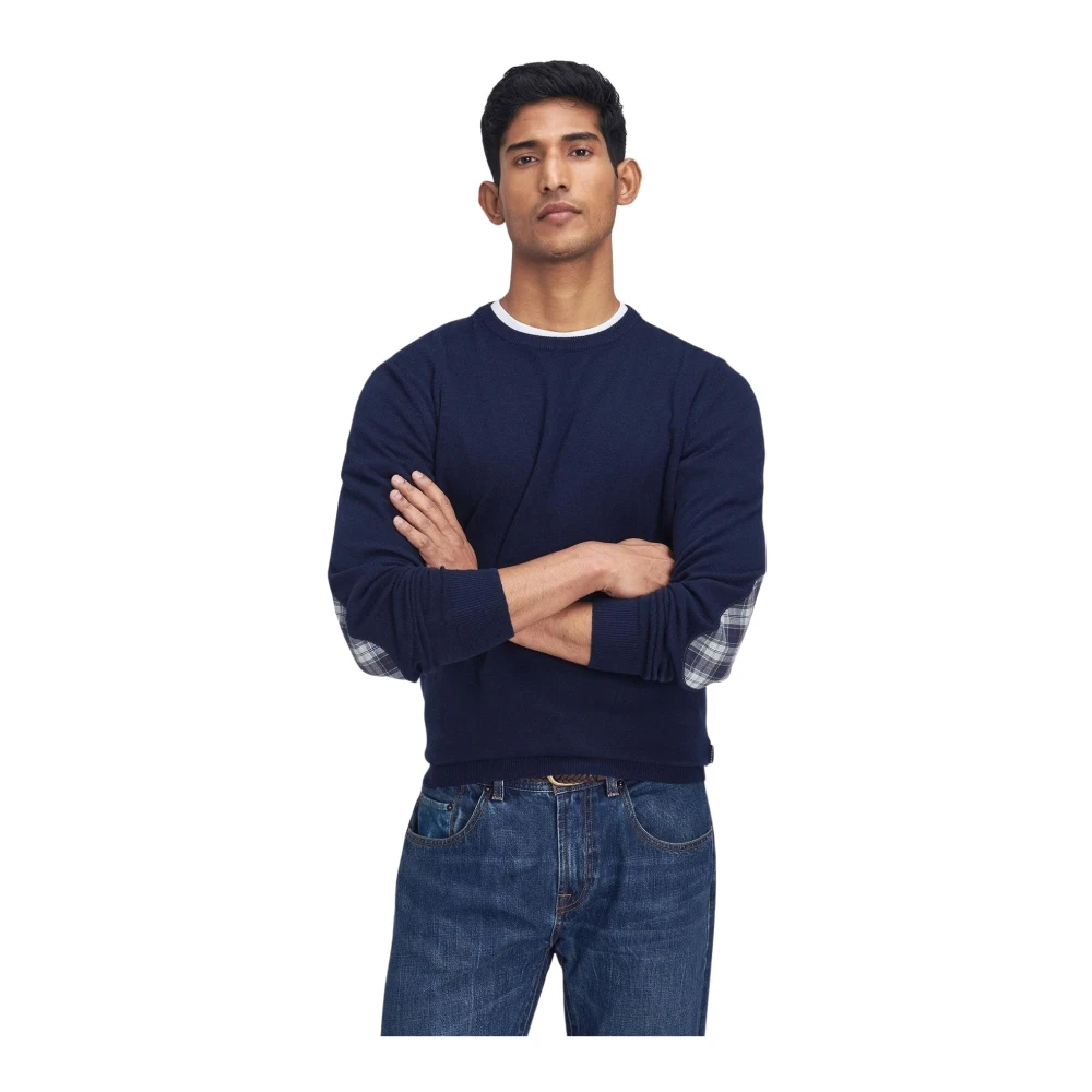 Barbour Marlow Heren Trui Blue Heren