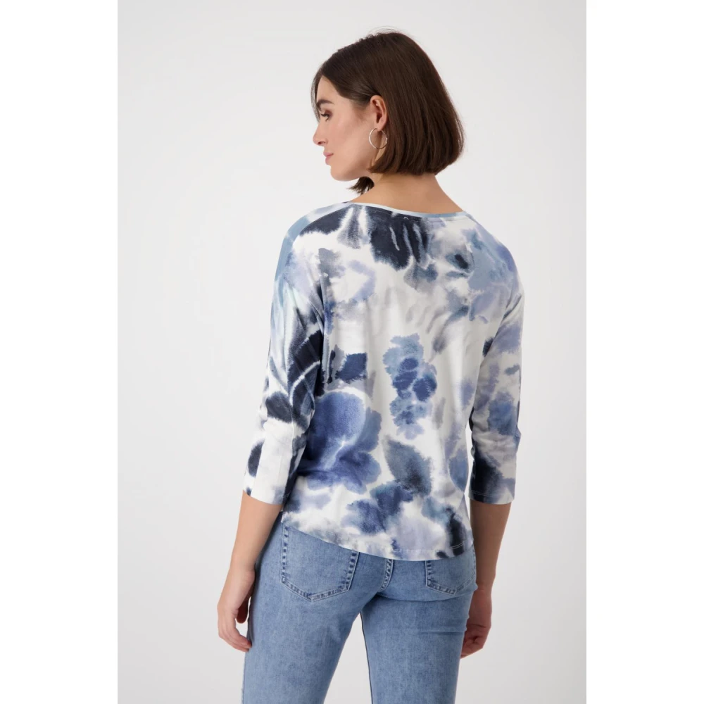 monari Bloemenprint Shirt Multicolor Dames