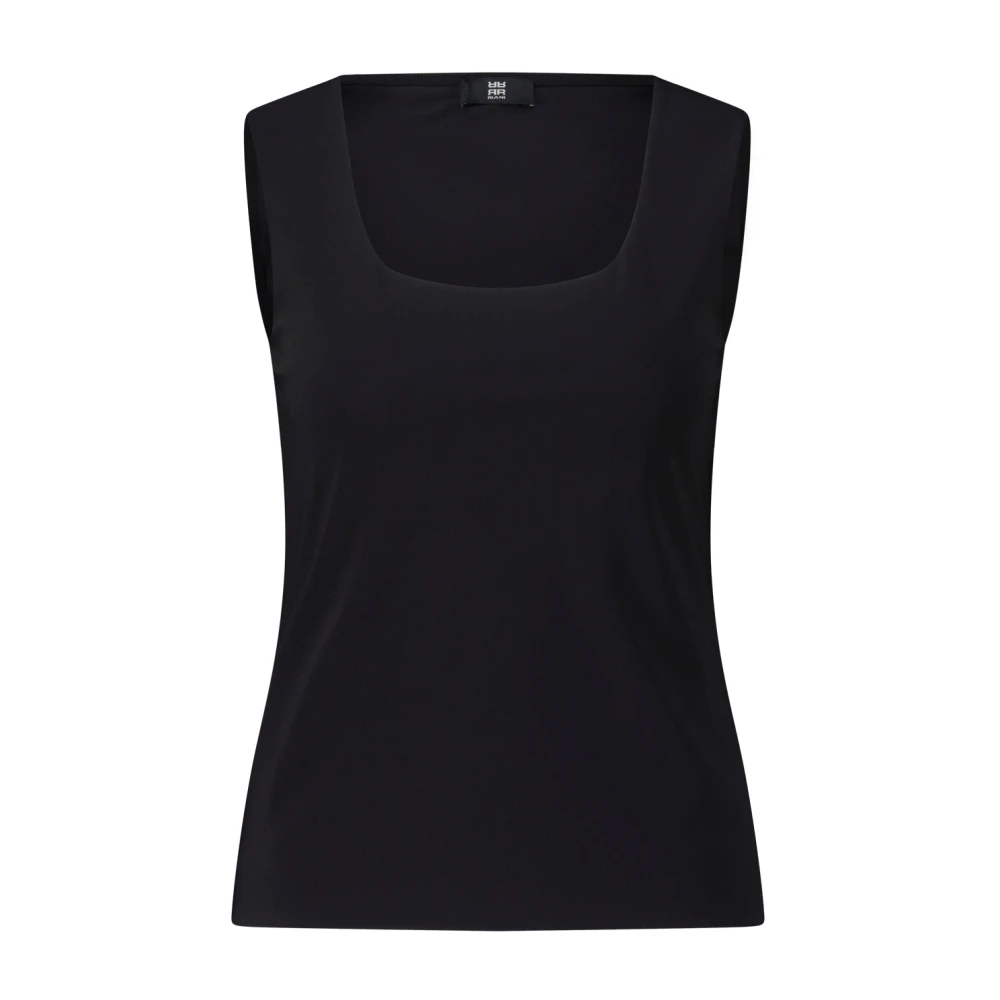 RIANI Top met vierkante hals tijdloze klassieker Black Dames