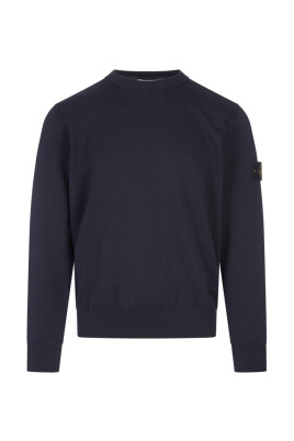navy-blue-cotton-sweater