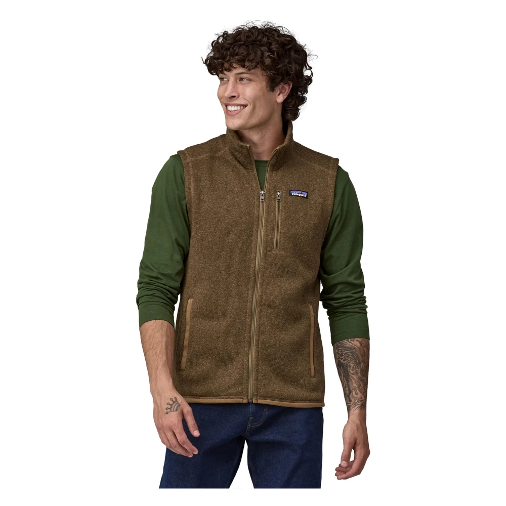 Patagonia Stijlvolle Better Sweater Vest Brown Heren