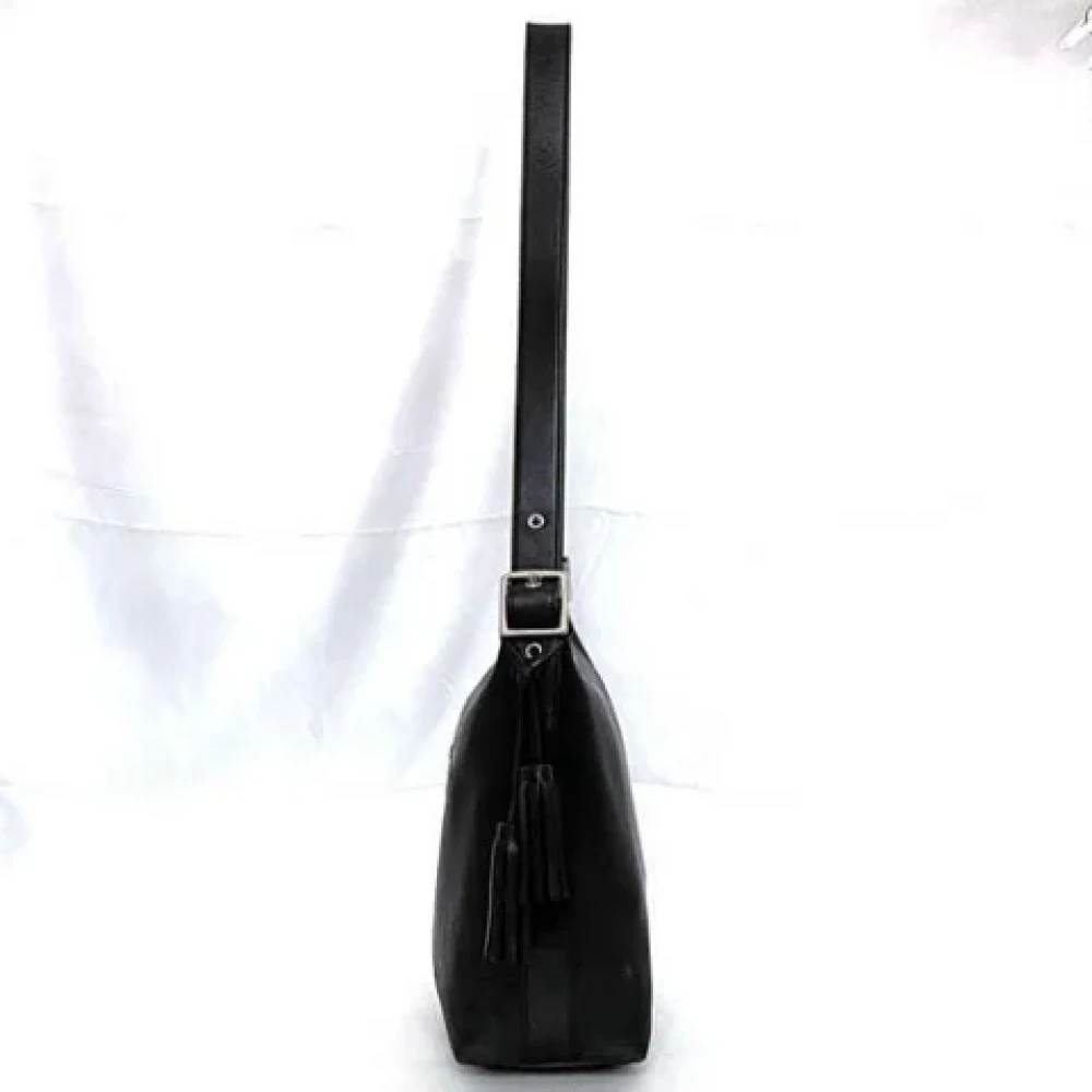Coach Pre-owned Leather shoulder-bags Black Dames