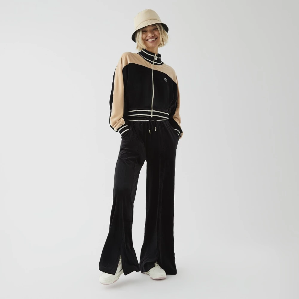 Ellesse Velvet Track Pant Black Dames
