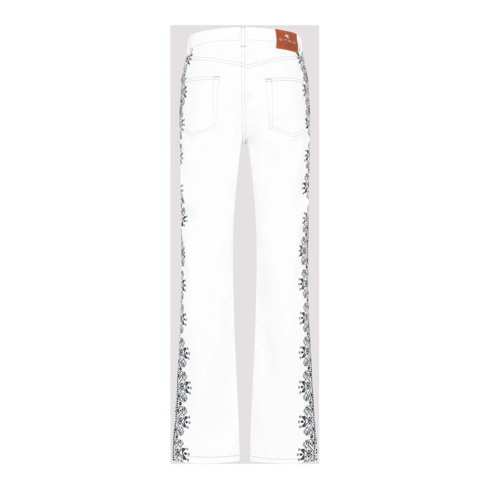 ETRO Esme Jeans 0991 White Dames