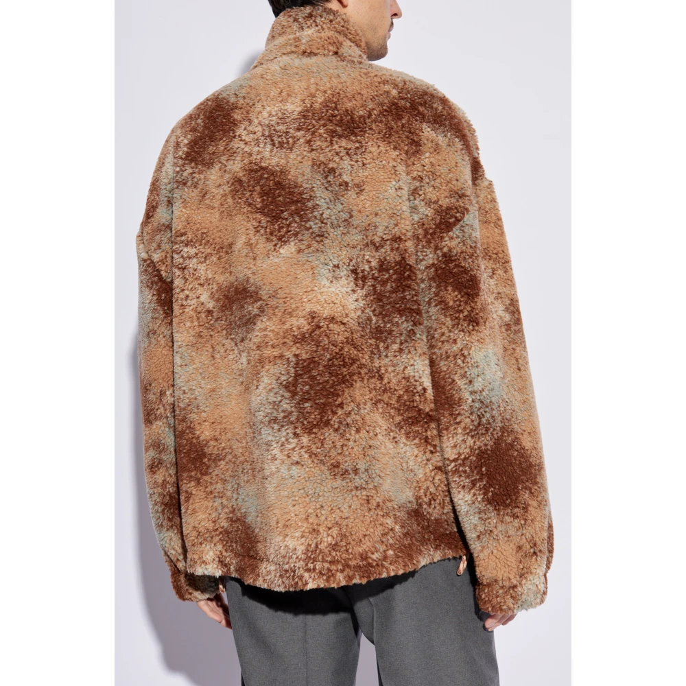 alexander mcqueen Fleece met zakken Brown Heren