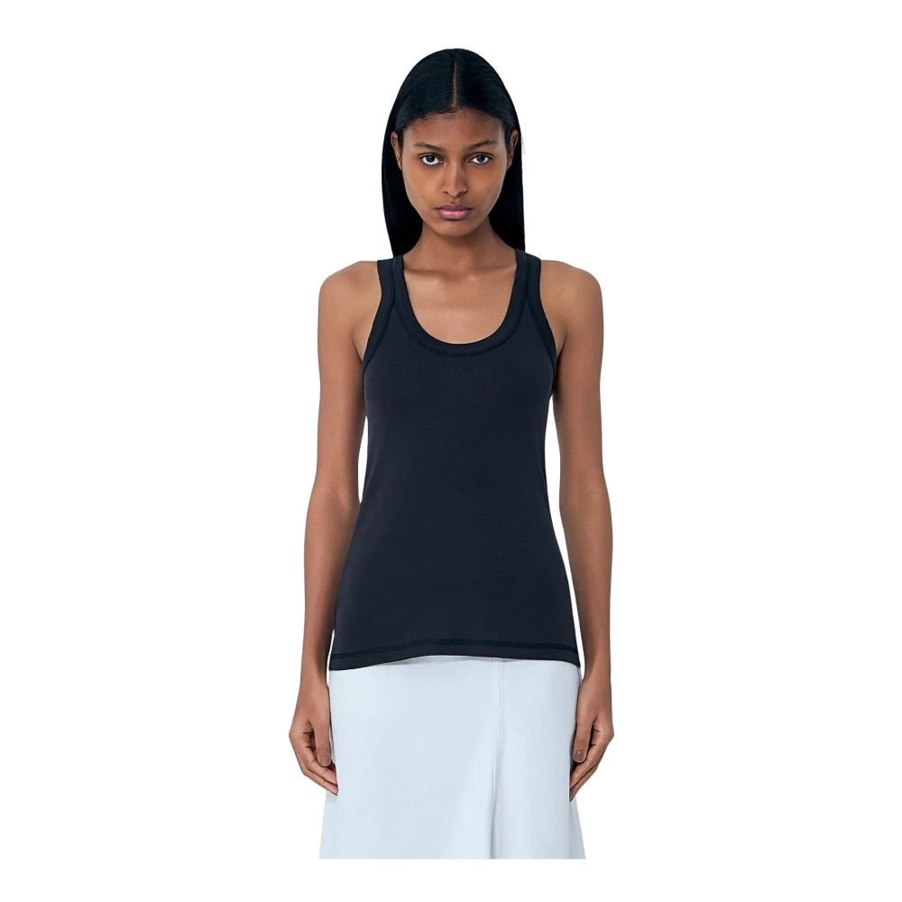 Lemaire Donna Nero Top, M, New,