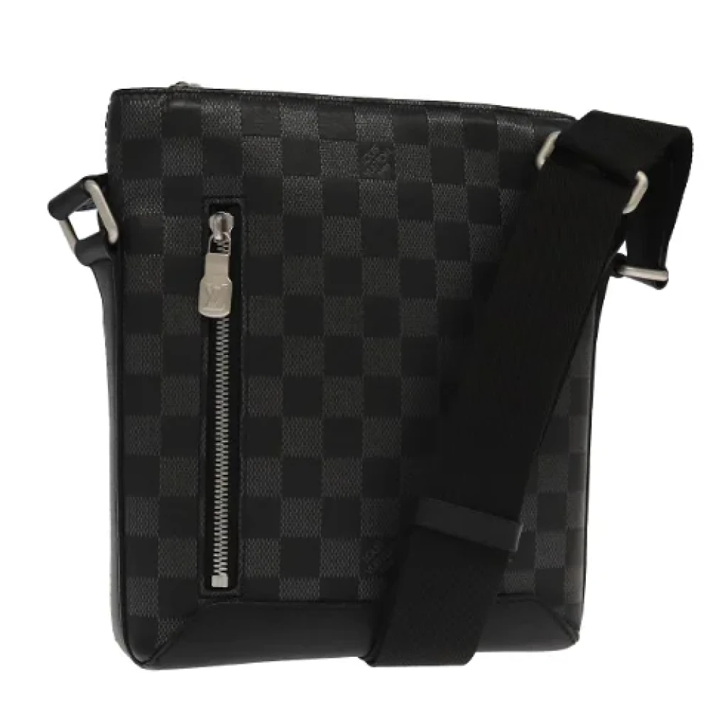 Louis Vuitton Vintage Pre-owned Leather louis-vuitton-bags Black Dames