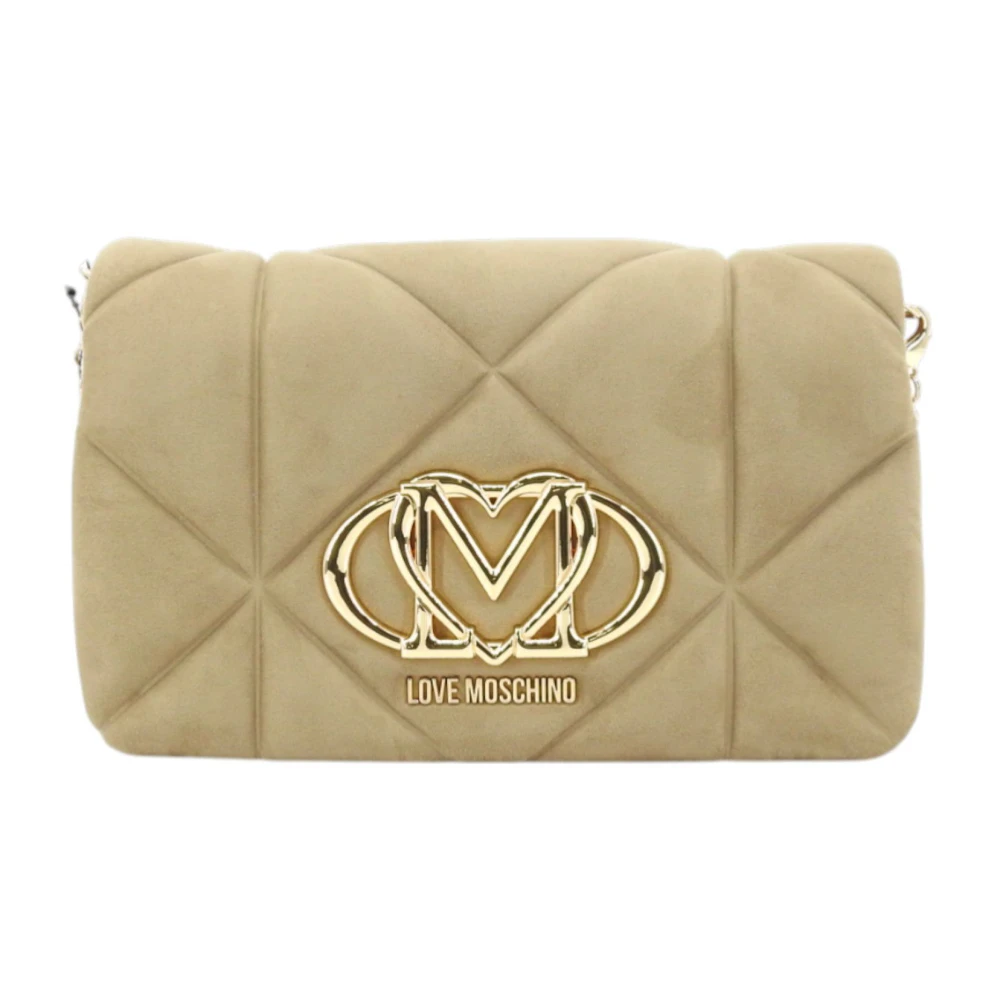Love Moschino Donna Beige Borse, Taglia Unica, New,