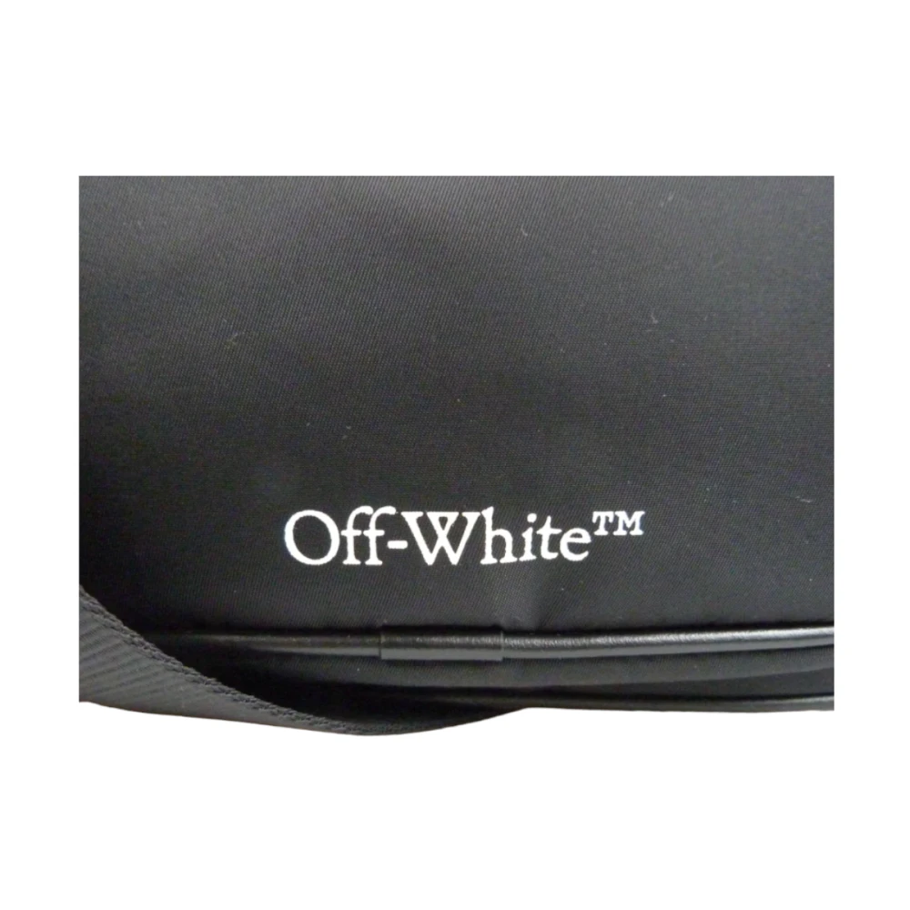 Off White Zwarte tassen met moderne stijl Black Heren