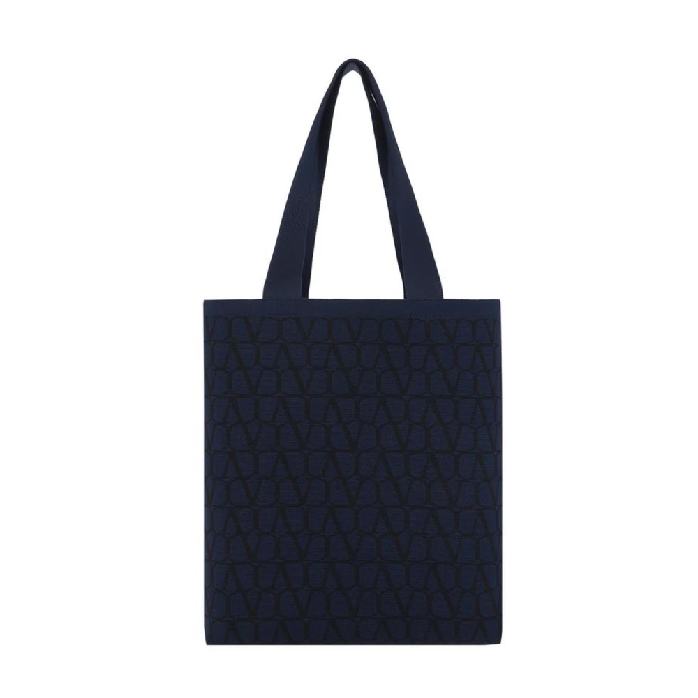 Valentino Garavani VLogo Monogram Schoudertas met Afneembare Band Black Heren