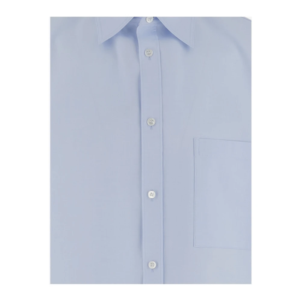 Darkpark Casual Popeline Overhemd Blue Heren