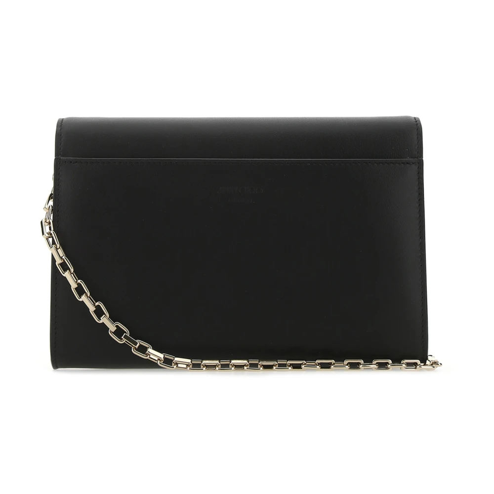 Jimmy Choo Stijlvolle Clutch Pochette Tas Black Dames