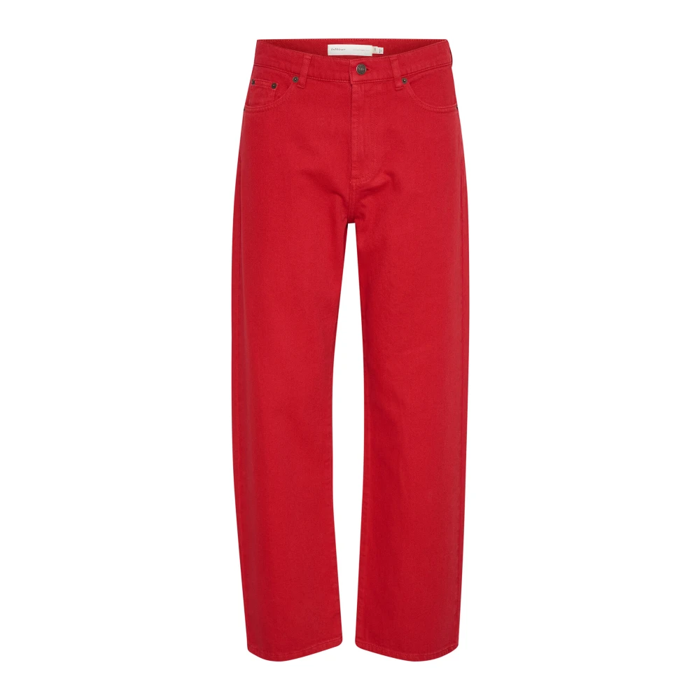 InWear Rode Boyfriend Jeans Red Dames
