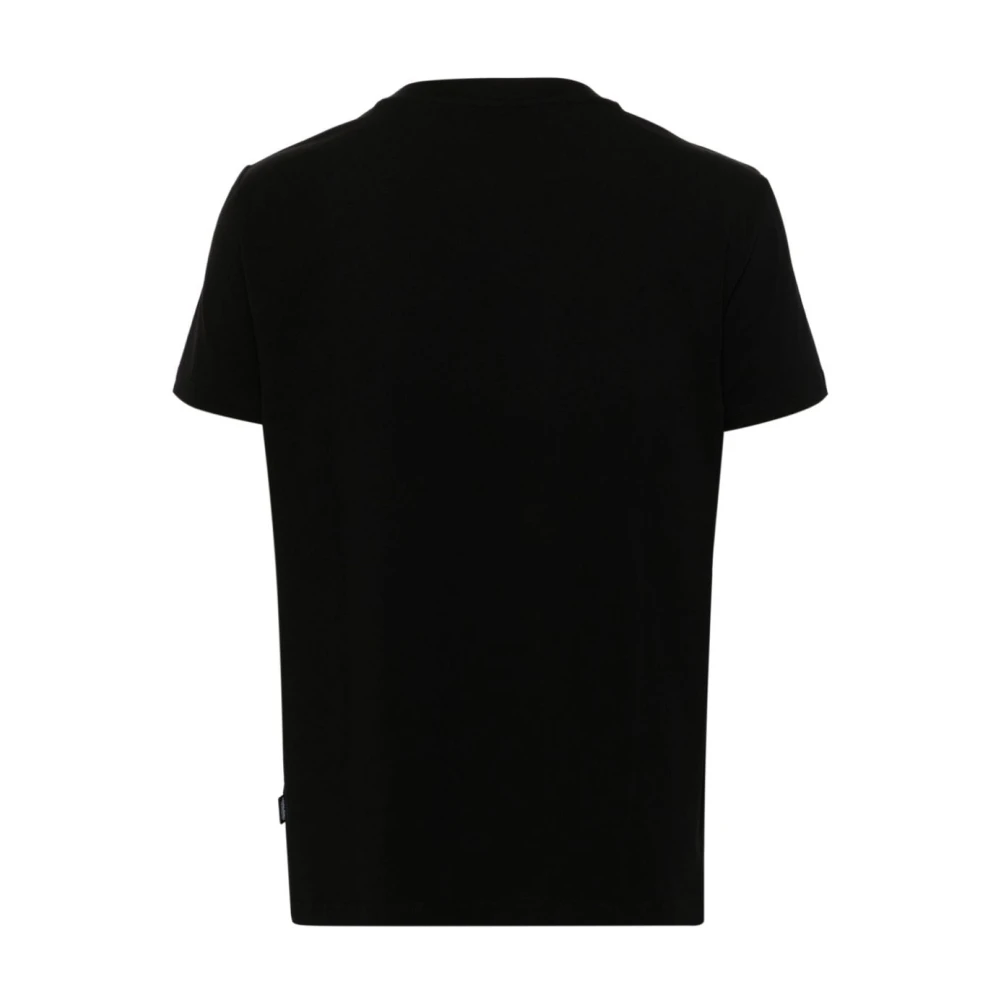 Moschino Logo T-shirt Zwart Teddybeer motief Black Heren