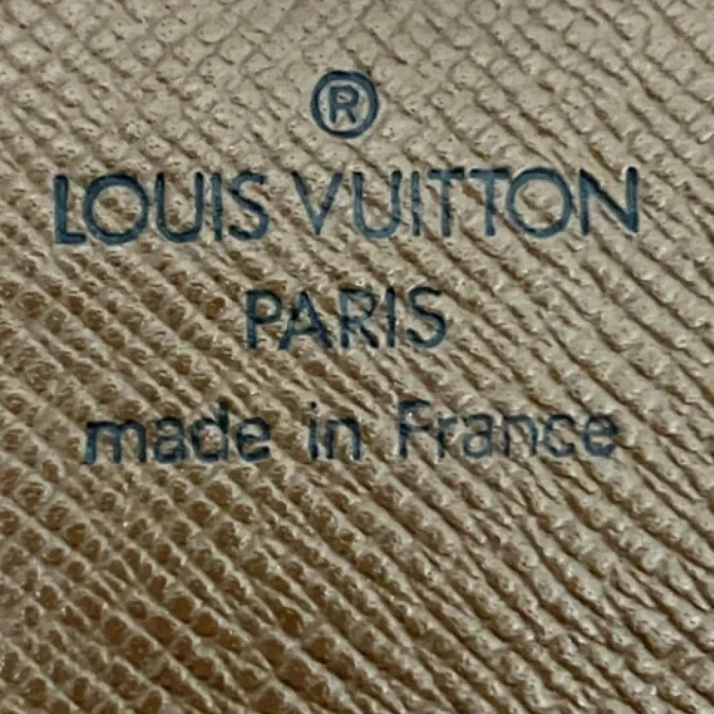Louis Vuitton Vintage Pre-owned Canvas wallets Brown Dames