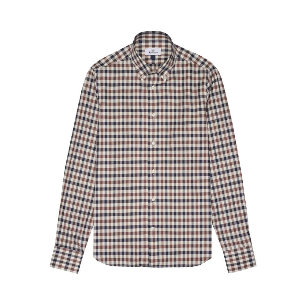 Aquascutum Men's Multicolor Jeans - Casual Shirts - S - Shirts