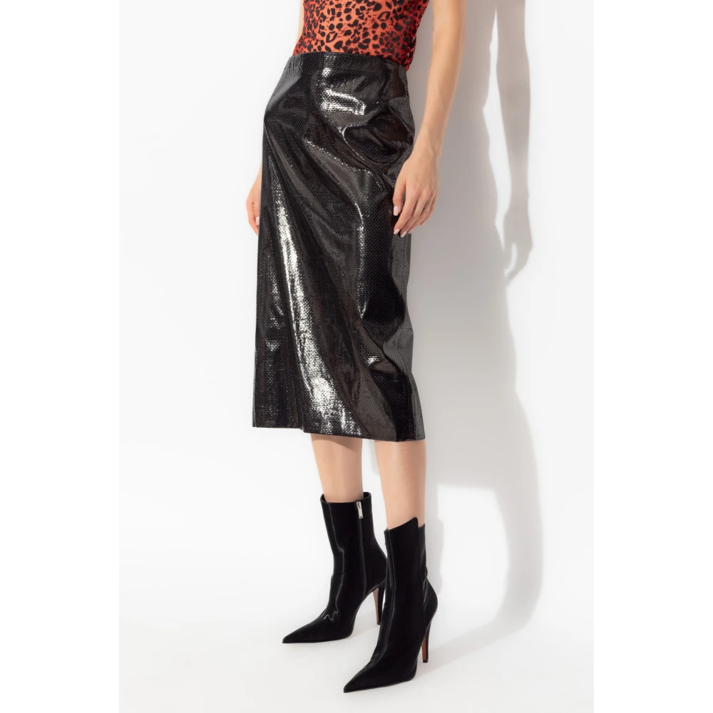 alexander mcqueen Rok met split Black Dames