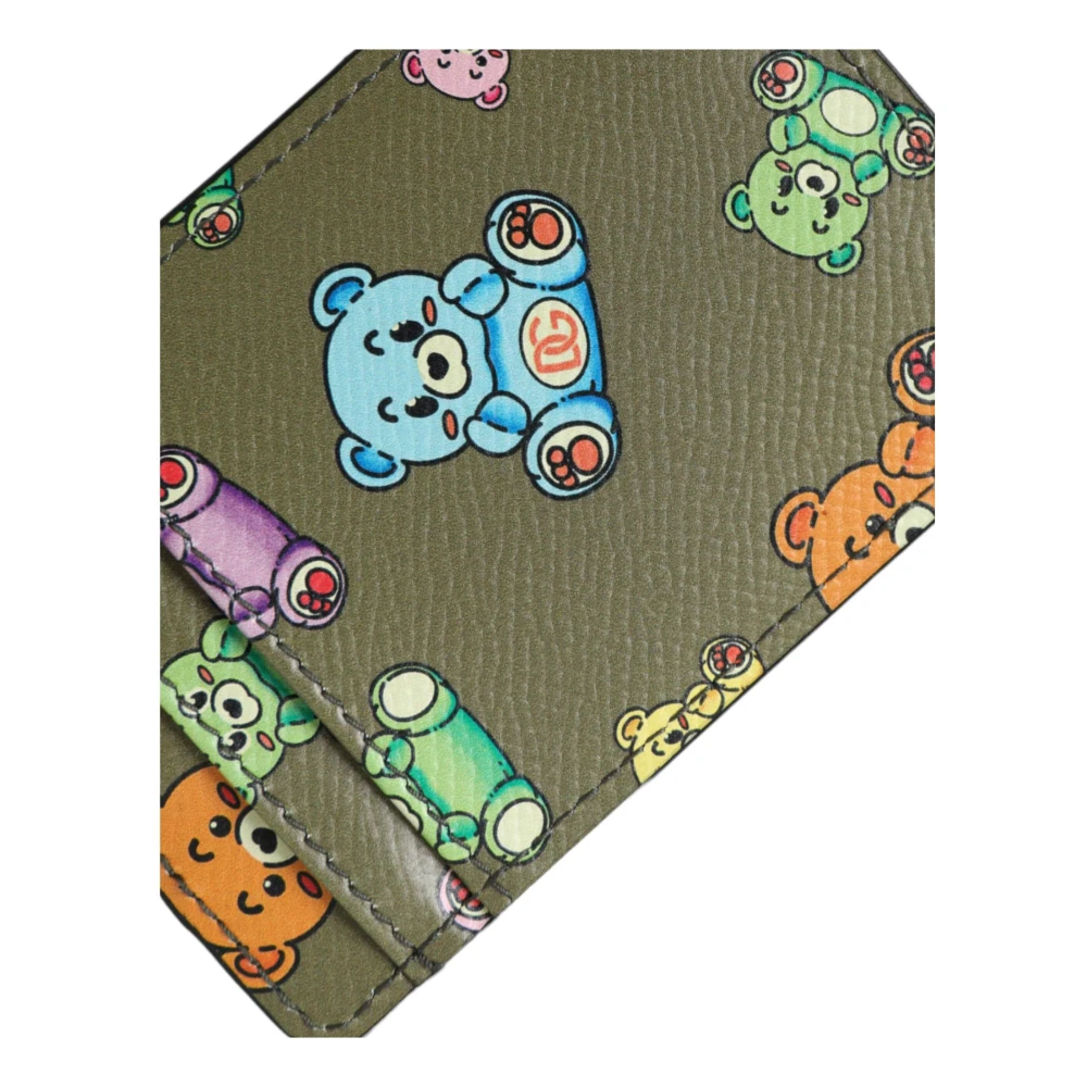 Dolce & Gabbana Teddybeer Kaarthouder Portemonnee Green Dames