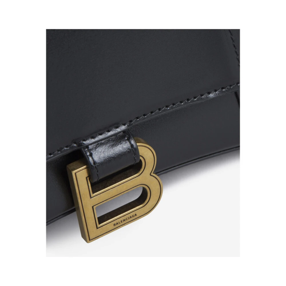 Balenciaga Hourglass Small Handbag Black Dames