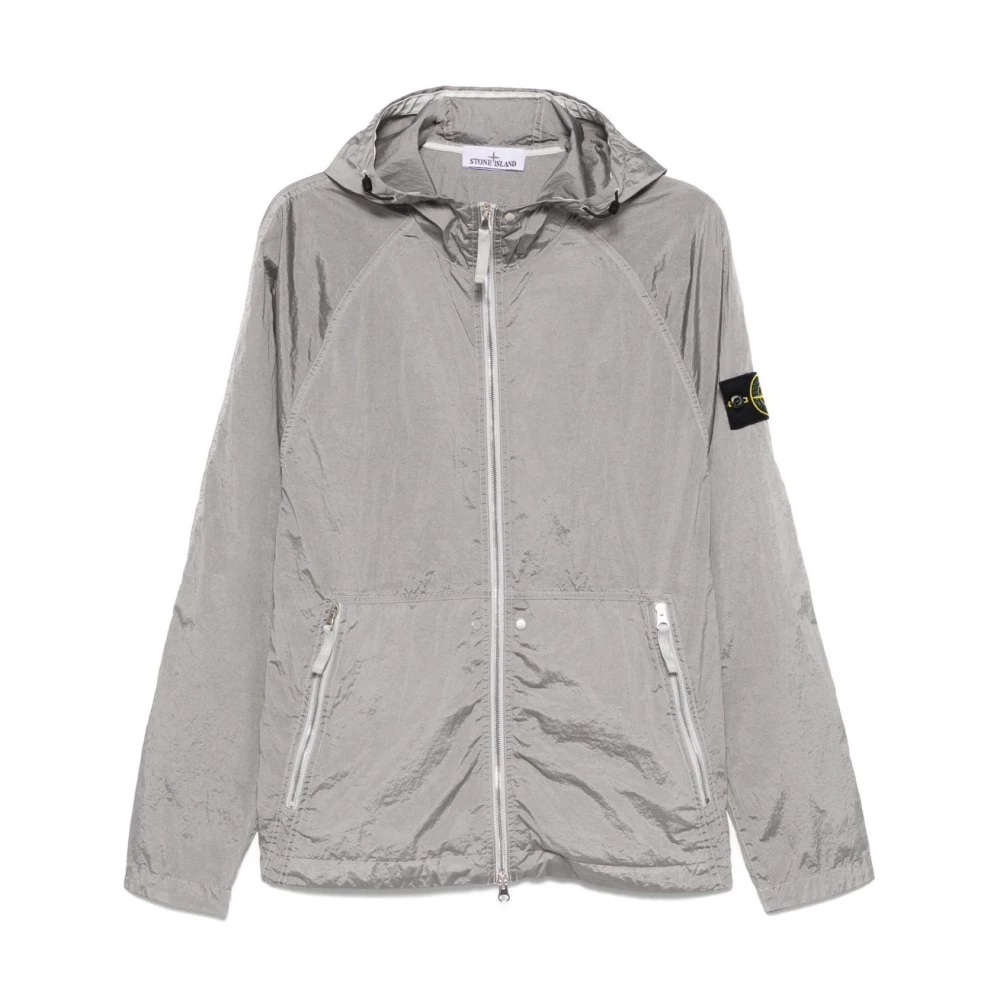 Stone Island Grijze Parka Jas Gray Heren