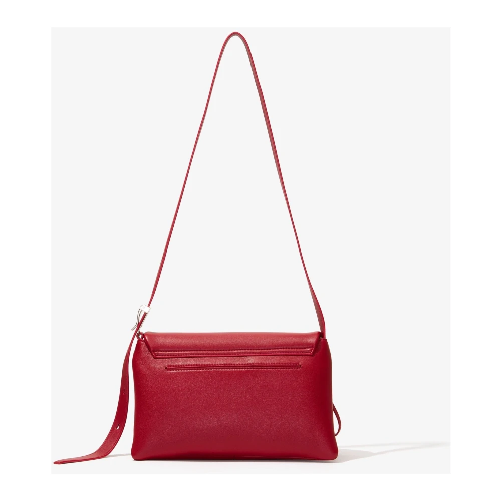 Proenza Schouler Stad Nappa Schoudertas Red Dames