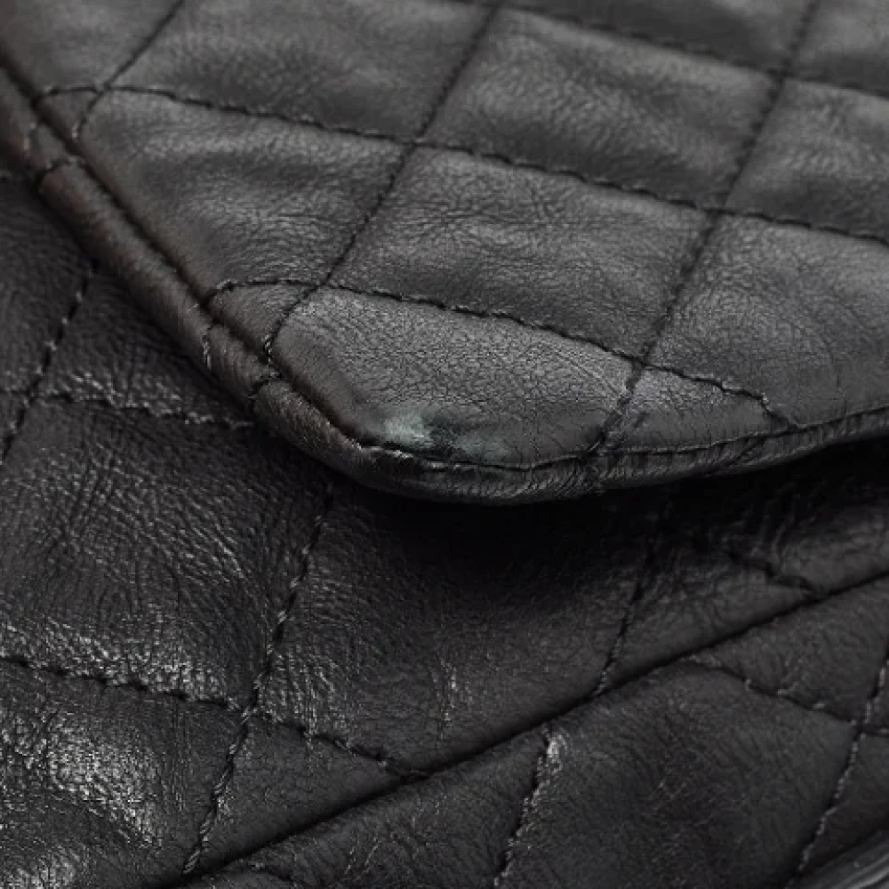 Chanel Vintage Pre-owned Leather chanel-bags Black Dames