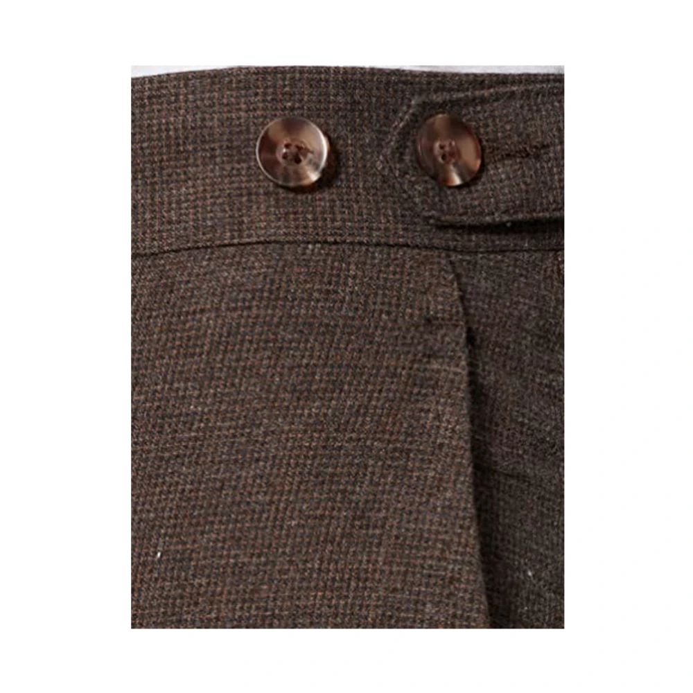 s.Oliver Stijlvolle Broeken & Shorts Brown Heren