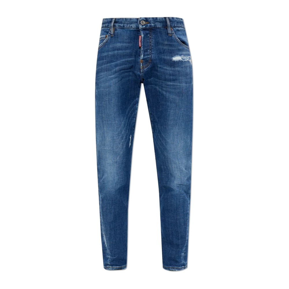 Dsquared2 Men's Blue Slim Fit Jeans, M, Slim Twst Jeans