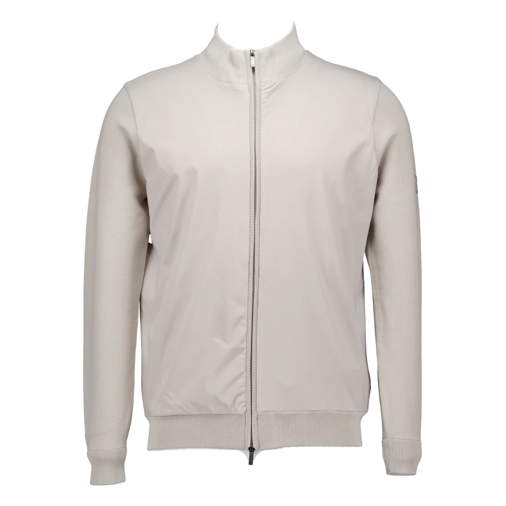 Gentiluomo Stijlvolle Jassen Kiezel Beige Heren