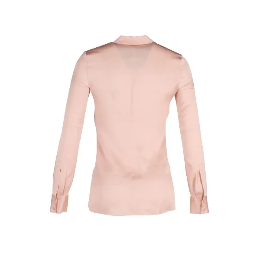Tom Ford Pre-owned Silk tops Pink Dames