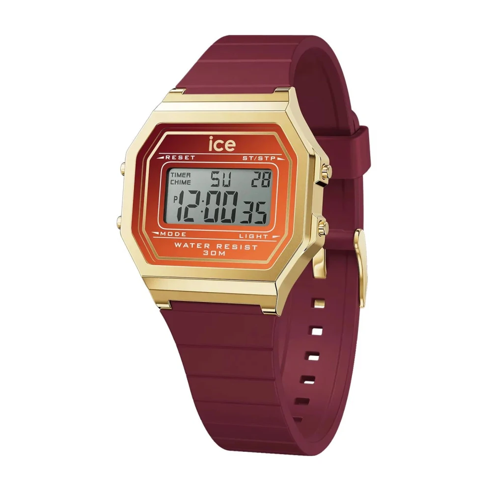Ice-Watch Women's Red Watches, One Size, Digital Watch