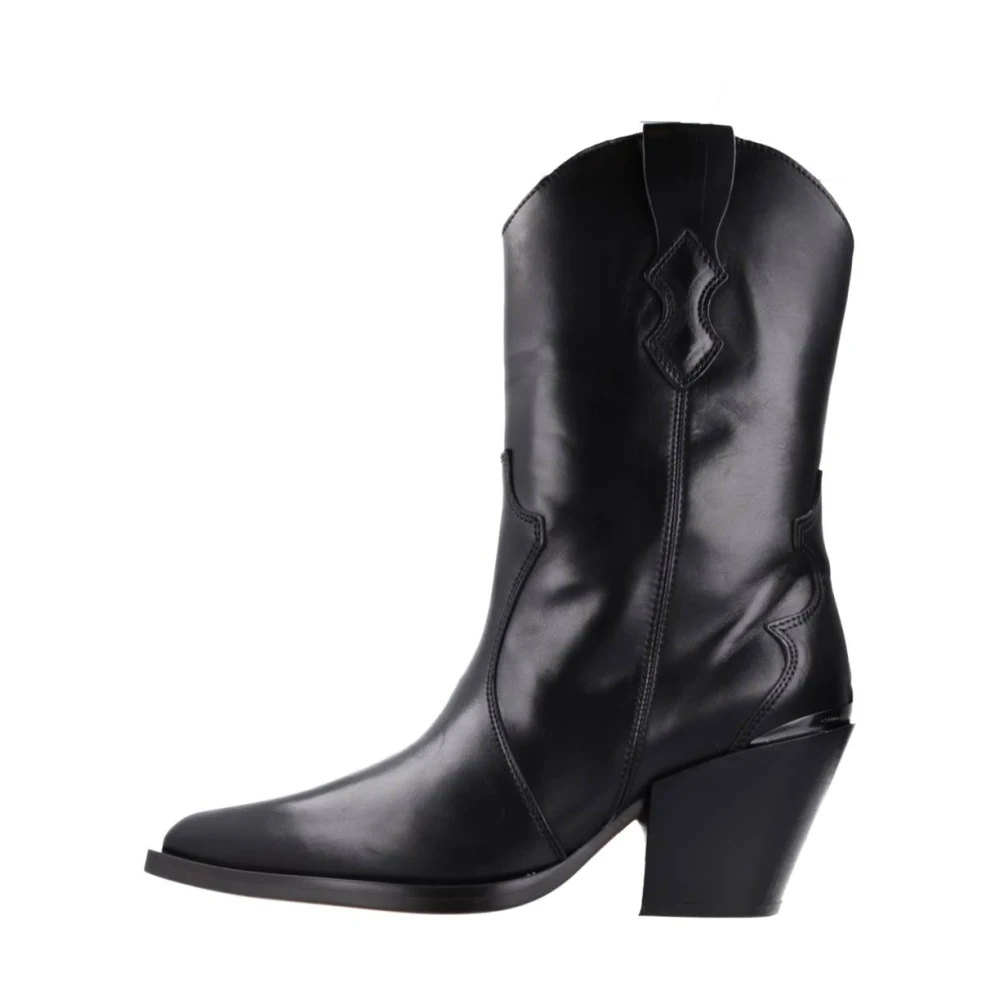 Alpe Cowboy Boots Black Dames