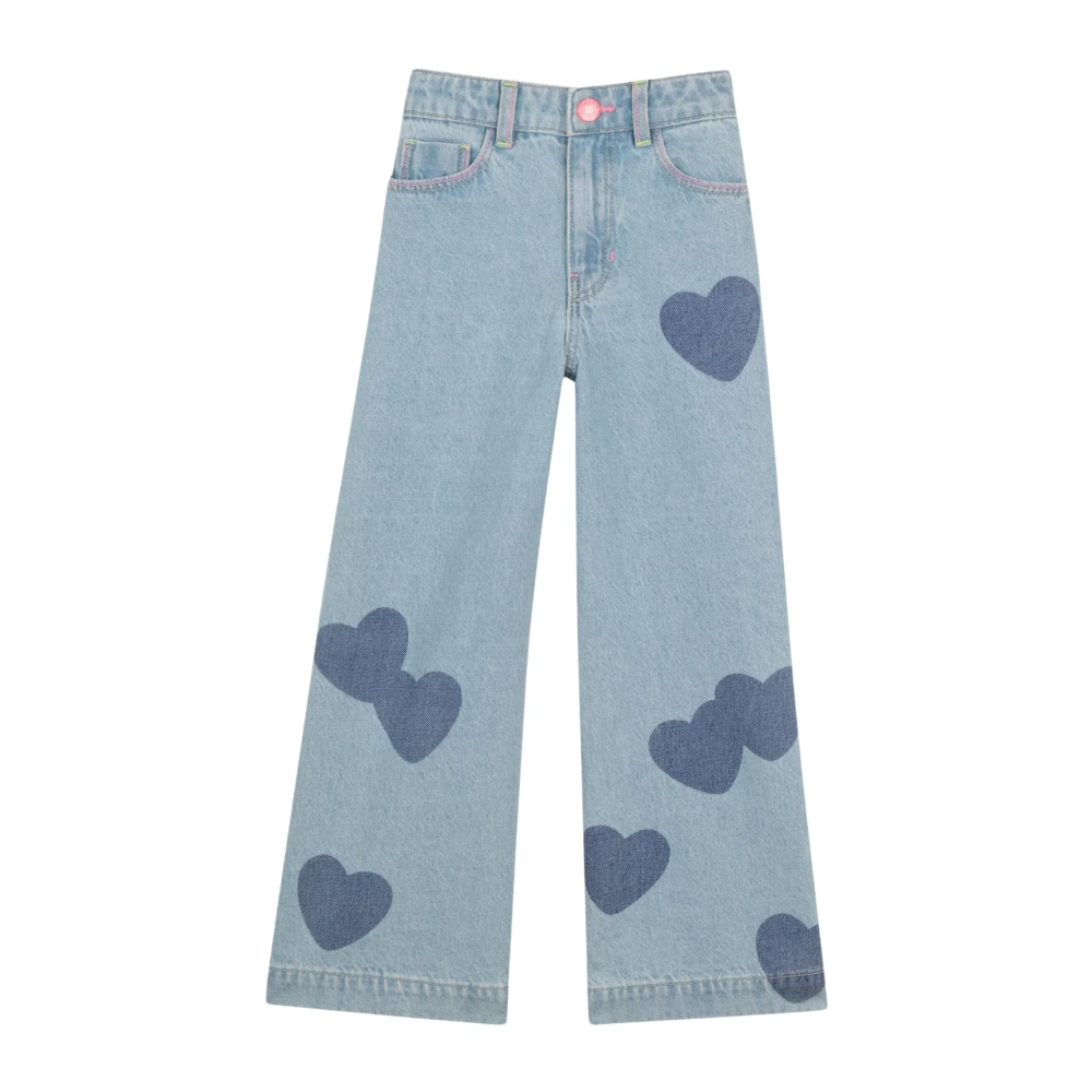 Billieblush Unisex Kids Blue Denim Trousers - Jeans - 6 Y - Kids