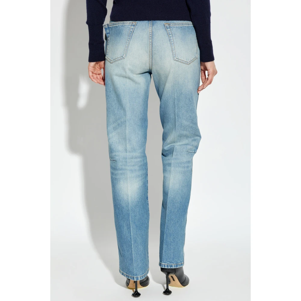 Victoria Beckham Straight-leg jeans Blue Dames