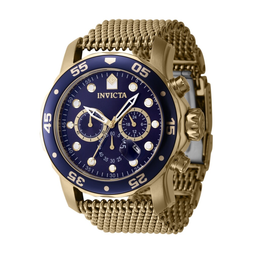 Silver invicta watch on sale men's