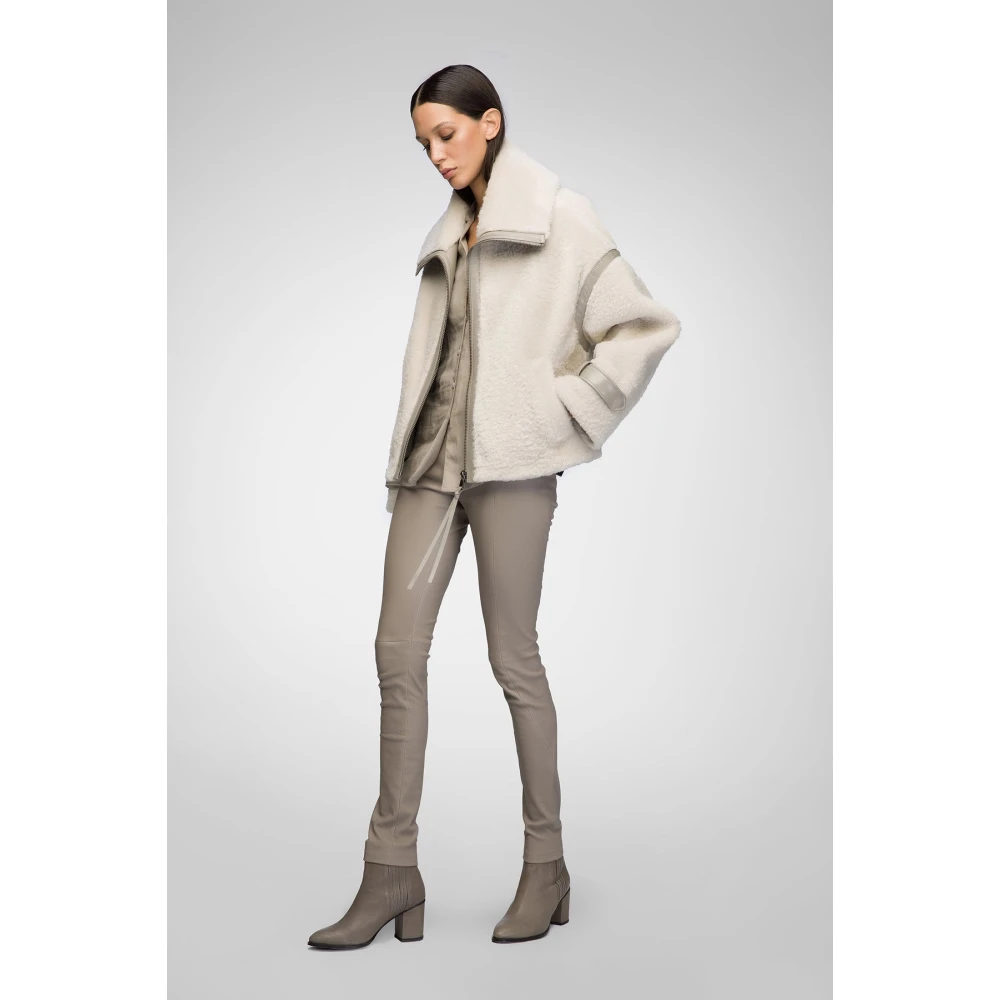 VSP Ayla Niobe Shearling Jas Gray Dames