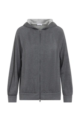 Full Zip Monile Sweatshirt