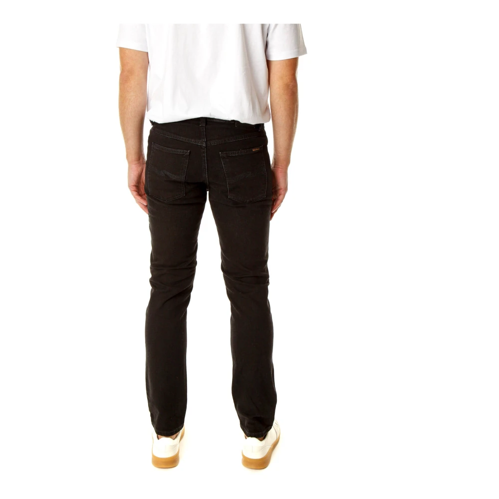Nudie Jeans Comfort Stretch Slim Fit Jeans Black Heren