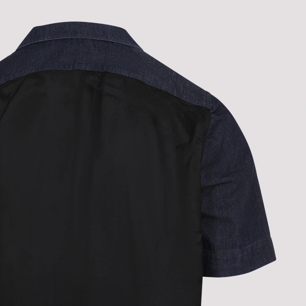 Dries Van Noten Indigo Denim Shirt Blue Heren