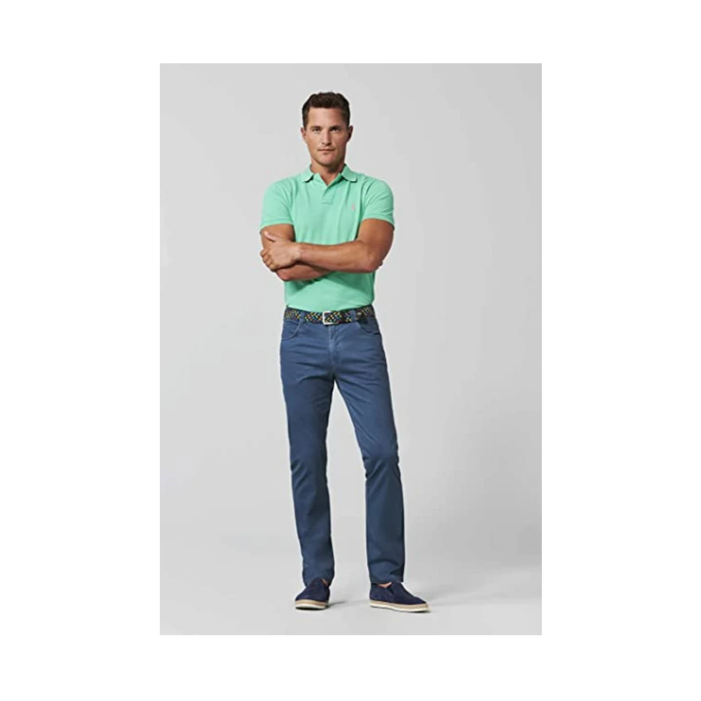 Meyer Stijlvolle Broeken en Shorts Blue Heren