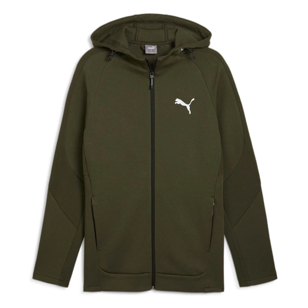 Puma Evostripe hoodie Green Dames