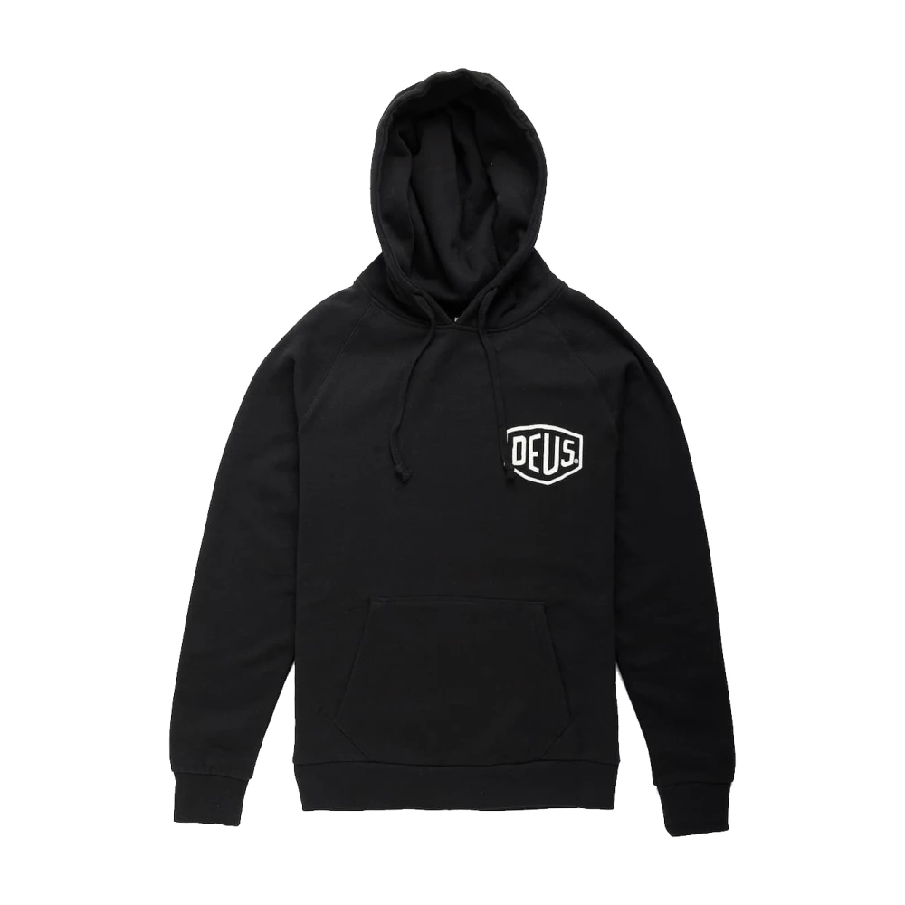 Deus Ex Machina Milano Address Hoodie Sweatshirt Zwart Black Heren