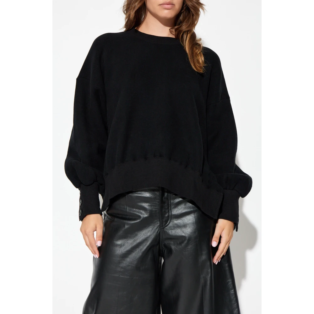 Y-3 Katoenen sweatshirt Black Dames