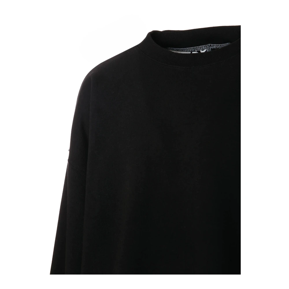 Y Project Vintage Evergreen Sweatshirt Oversized Black Heren