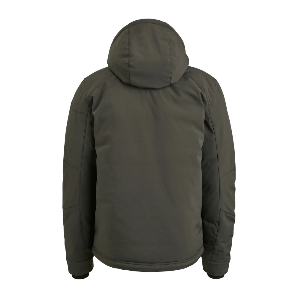 Cast Iron Superbolt Softshell Jas met Afneembare Capuchon Green Heren