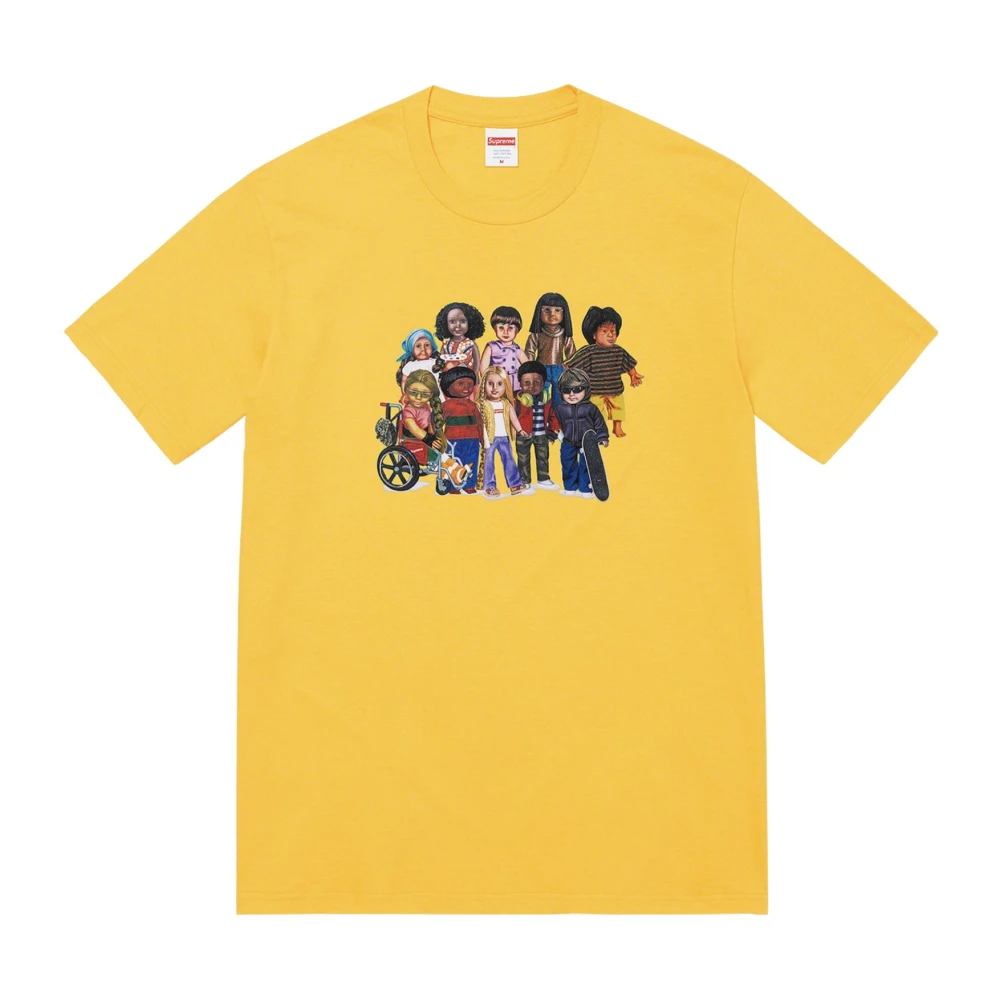 Supreme Beperkte Oplage Kinderen Tee Geel Yellow Heren