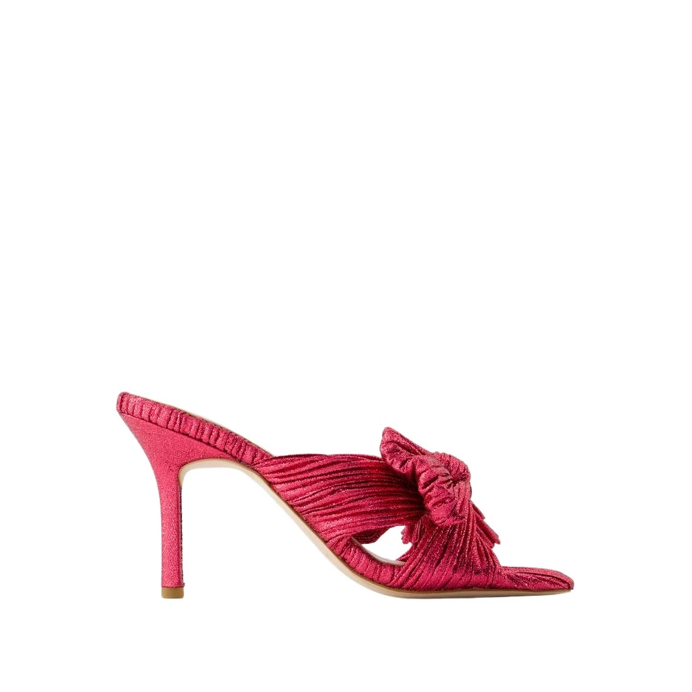 Loeffler Randall Claudia Sandaler - Syntetiskt Läder - Fuchsia Pink, Dam