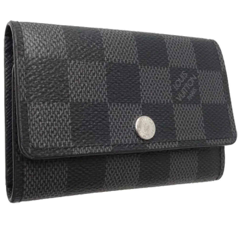 Louis Vuitton Vintage Pre-owned Canvas key-holders Gray Dames